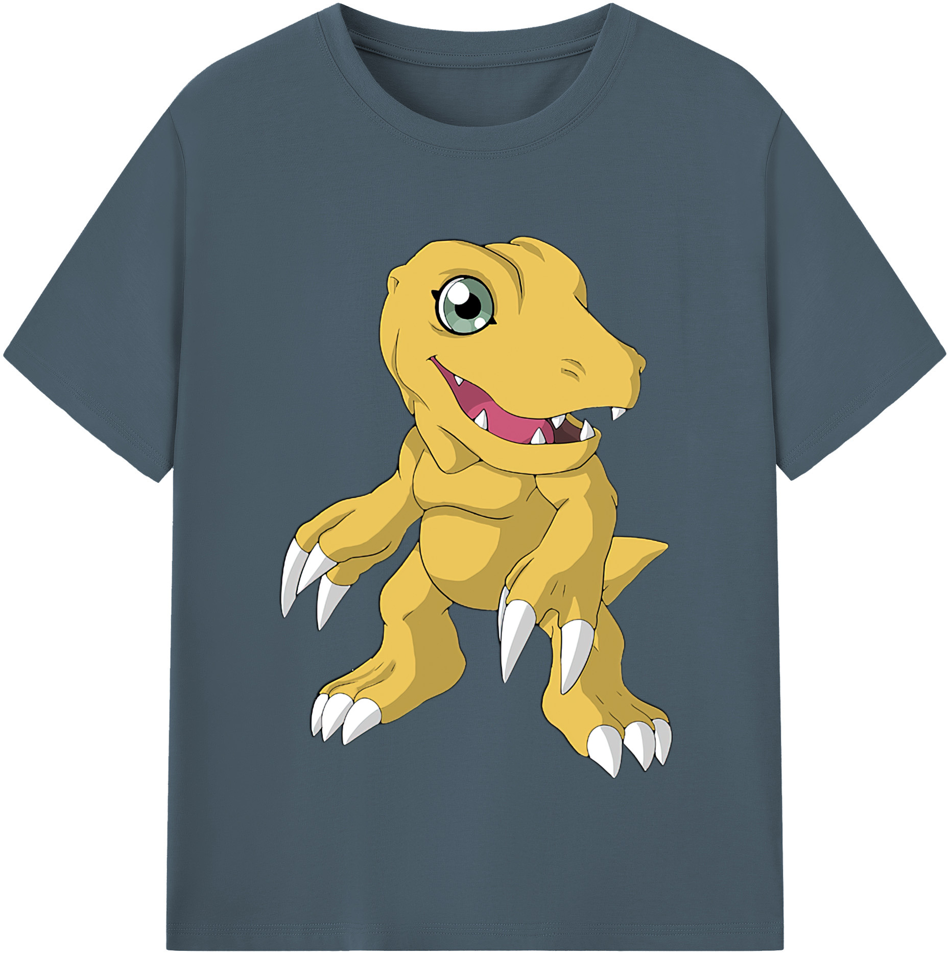 （画像用） Digimon デジタルモンスター/デジモン 綿100％半袖Tシャツ（フロントプリント）